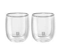 Verres à Expresso - ZWILLING - Sorrento - 2 Pièces - Verre Borosilicate - Double Paroi