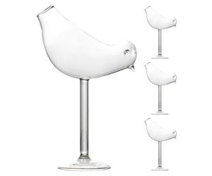 Verres à liqueur 4 Pièces mignonnes transparentes hautes | De Bar, Verres À Cocktail Pour Champagne Jus Liqueur Bourbon Alcools Réception Mariage Noël Pendaison Crémaillère Vacances