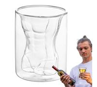 Verres à liqueur en forme de corps - Gobelets à bière transparents - Ensemble de boissons fantaisie | Party Bar Travel Event Essentials, récipient liquide cadeau pour la soirée au travail Aben
