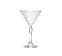 Emballage De 6 Verres En Verre Transparent Modèle AMERICA ’20 Martini