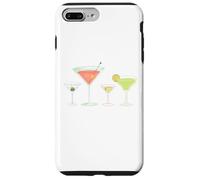 Verres à martini dans une rangée Coque pour iPhone 7 Plus/8 Plus