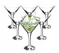 KADAX Verres à martini - Verres à cocktail de 175 ml - En verre de qualité supérieure - Passe au lave-vaisselle - Pour fête, cadeau, bar (6 x 175 ml)