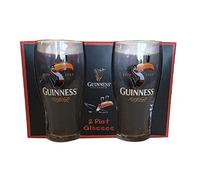 Verres à Pinte Guinness Toucan génériques, Paquet de 2, 1 Pinte