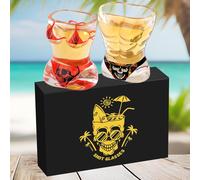 Verres à Shot Homme Musclé & Bikini - Coffret Cadeau Vendos85