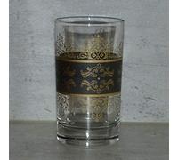 Verres à thé Shéhérazade Noir x 6
