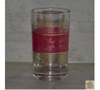 Verres à thé Shéhérazade Rose x 6
