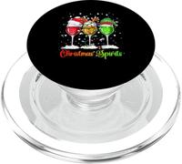 Verres à vin Amusants pour Noël PopSockets PopGrip pour MagSafe