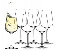 Verres à vin blanc KADAX en cristal, lot de 6, 360 ml