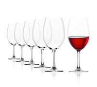 Verres à Vin Bordeaux Classic Lot de 6, 650 ml - Verres Élégants pour Bordeaux - Verres à Vin Rouge en Cristal pour un Maximum d'Arômes - Lavables au Lave-Vaisselle & Fabriqués en Allemagne
