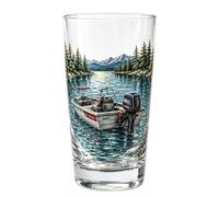 Verres à vin drôles transparents avec imprimé poissons, cocktails, eau | Verrerie en forme d'animal pour cuisine, décoration d'intérieur, bar, boisson, lait, jus, cocktails glacés, banquet, dîner E