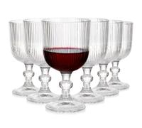 Verres à vin en verre 340 ml set 6 pcs vin blanc rouge maison fête