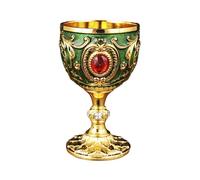 Verres à vin | Flûtes à tige en métal vintage européen, 30 ml, calice à liqueur rétro pour whisky - pour cocktail, bourbon, tequila, vodka, brandy, boissons, cuisine, bar, fête, dîners, vacances