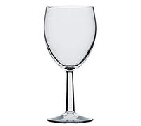 Verres à vin Saxon en verre verrerie potable tasse Maison Gastro Pub Bar Restaurant Banquet 340 ml/340/340 ml. Quantité : 48.