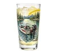 Verres à vin - Verres transparents sans pied avec imprimé poisson pour | Verrerie à imprimé animal pour bar, décoration d'intérieur, cuisine, dîner, fête, lait formel, boisson, banquet