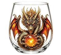 Verres à whisky 3D en forme de dragon sans pied | Verres à eau pour bar, fête, dîner, maison, restaurant, club, banquet, célébration