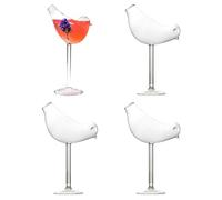 Verres À Whisky,4 Pièces mignonnes transparentes hautes | Verres à vin et à boisson, Coupes à cocktail,Pour Champagne Jus Liqueur Bourbon Alcools Réception Mariage Noël Pendaison Crémaillère Vacances