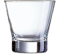 Verres À Whisky - Arcoroc - Shetland Fb25 - Lot De 12 - Capacité 250ml - Verre Plat - Compatible Lave-Vaisselle