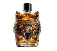 Verres à whisky gravés - Cuisine classique du vin de loup, verre à collectionner pour les esprits raffinés | Bouteille thématique pour les amateurs de cocktail, tasse pour la dégustation si dom