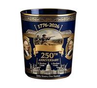 Verres à whisky, US 250e anniversaire verres à cocktail, verres à whisky de collection - Convient pour les hommes, les maris, les fêtes, les collectionneurs, les bars à domicile, les vitrines