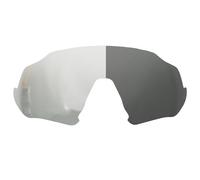 Verres de rechange compatibles avec les lunettes de soleil Oakley Flight Jacket OO9401/polarisées de 1,5 mm/faciles à installer, Photochromique transparent, 138*56mm