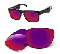 Verres de rechange de 1,6 mm compatibles avec les lunettes de soleil BOSE Tenor BMD0011, anti-rayures et résistantes aux chocs, Miroir Midnight Sun, Taille unique