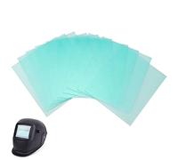 Verres de Rechange pour Casque de Soudage à Lumière Variable, 10pcs Lentille de Casque de Soudage Lentille de Rechange de Plaque de Protection Transparente pour Souder la Feuille de Protection