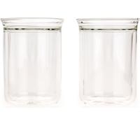 Verres DOUBLE MANCHE Verres thermiques SET de 2 verres à café Tasses de café 300ml