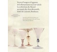 Verres d'Usage et d'Apparat De la Renaissance au Xixe Siècle - Jean-Luc Olivié - Norma - broché - Beau livre