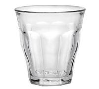 Verres / Gobelets - PICARDIE - 13cl - Transparent - Lot de 6 - Compatible lave-vaisselle