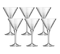 Verres Grands RCR Timeless Drink Coupe Martini Cocktail 21cl En Cone