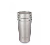 Verres - Klean Kanteen - 473ml - Acier Inoxydable Brossé - 4 pièces - Compatible lave-vaisselle