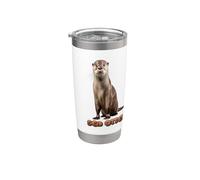 Verres loutre de mer Gobelet isotherme en acier inoxydable double paroi