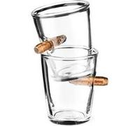 Verres shooter anti balles avec vraies balles incrustées (2 pièces) Multi G