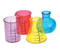 Verres Shooter - OUT OF THE BLUE - Chimie - 50ml - Transparent - Lot de 4