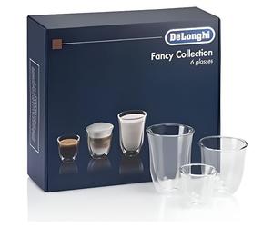 Verres Thermo - De'Longhi - Fancy Box - 6 pièces - Double paroi - Verre borosilicaté
