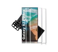 Verres Trempes et Protections Camera Arriere X2 Pour Samsung Galaxy S22 Ultra