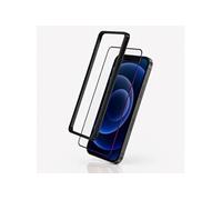 Verres Trempés Lot de 2 9H pour iPhone 12 Pro Noir / Transparent