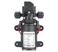 VerRich Pompe à diaphragme, pompes à eau 12 V avec interrupteur de pression Pompe de pulvérisateur à amorçage automatique 70W 6A 6 L/Min 0.9MPA 131 PSI