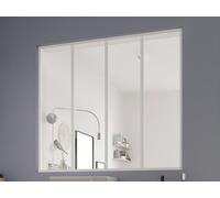 Verrière atelier en aluminium thermolaqué - 120x105 cm - Blanc - BAYVIEW