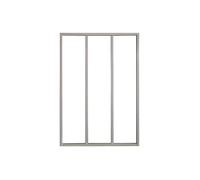 Verrière atelier en aluminium thermolaqué - 90x105 cm - Blanc - BAYVIEW