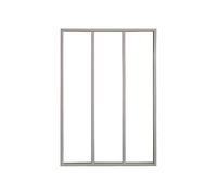 Verrière atelier en aluminium thermolaqué - 90x105 cm - Blanc - BAYVIEW