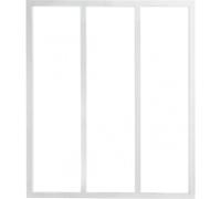 Verrière intérieure 3 carreaux 108 x 93,2 cm blanc Kit Atelier