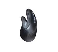 Trust Verro Souris Ergonomique Verticale sans Fil pour Droitier, Angle vertical de 60° - Noir