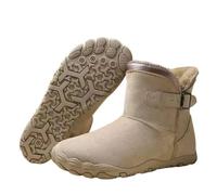 VERROL Bottes de Neige Pieds Nus Unisexe, Bottines Chaudes Polaires | Semelle en caoutchouc à cinq doigts antidérapante, adapté à la randonnée, au camping, aux voyages et à un usage quotidien