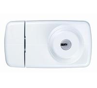 ABUS Verrou 7025 Double cylindre Blanc