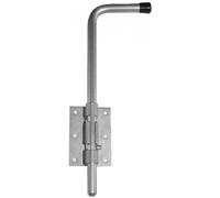 Verrou à baïonnette à douille renforcée en inox brossé - 14 x 300 mm BOURG INDUSTRIES