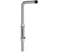 Mermier Verrou à baïonnette M-455303 douille renforcée réglable acier zingué blanc 16 x 300 mm
