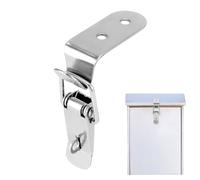 Verrou à bascule à ressort - Loquet à clip de serrage, boucle en acier inoxydable robuste pour une fermeture sécurisée, loquet, serrures, boîte à outils