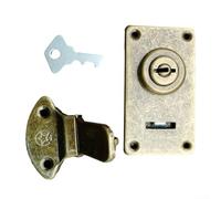 Verrou à bascule en fer bronze pour valise, boîte à bijoux, coffre, loquet en métal robuste, convient pour les boîtes en bois et à outils de style vintage