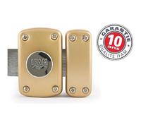 Verrou B5 bouton - cylindre 45mm s'entrouvrant KA1 3 clés - IFAM - 26452